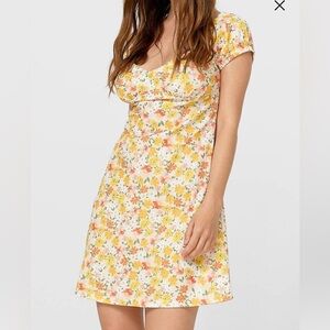 Stradavirus milkmaid mini dress, worn once
